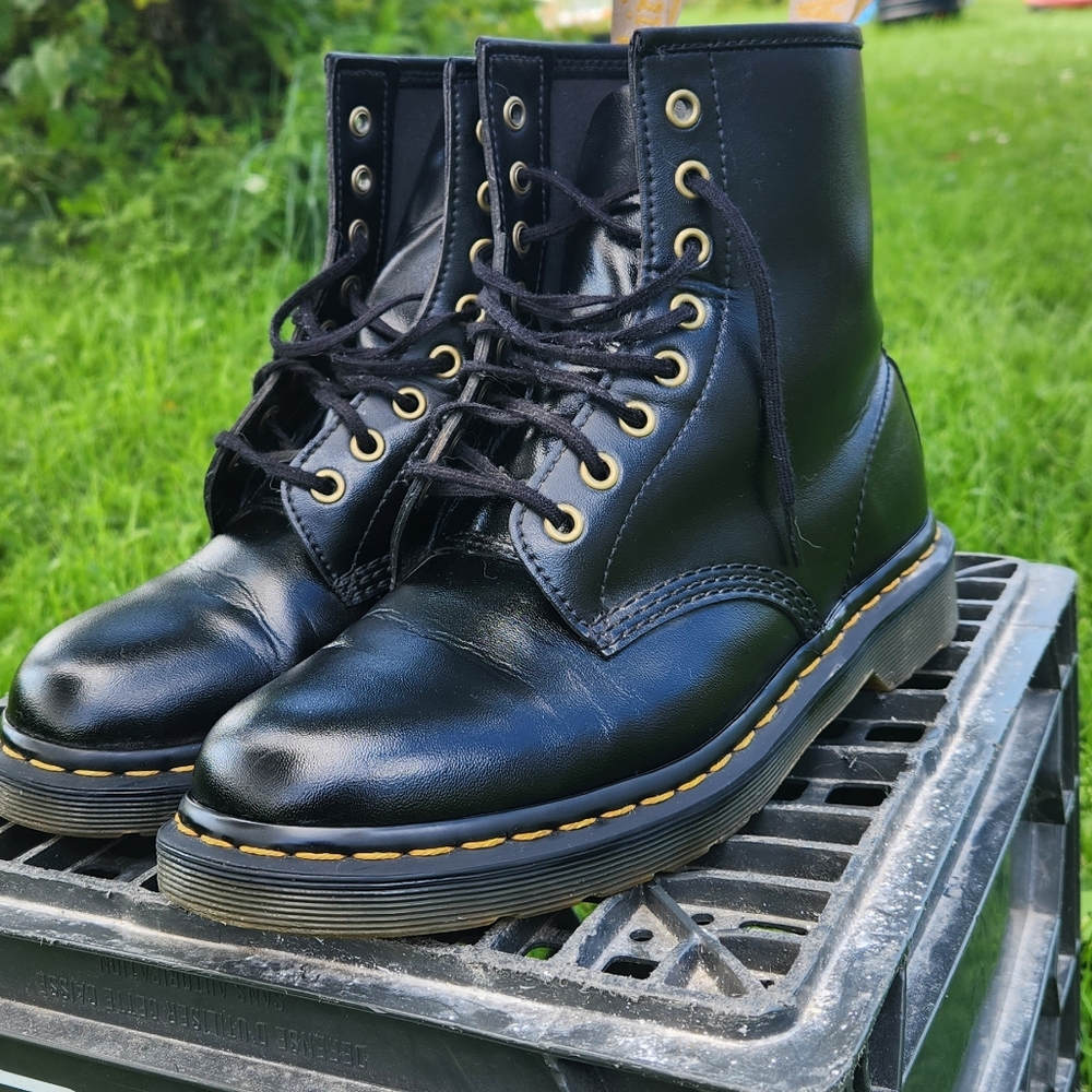 Dr Martens, size 9, vegan leather